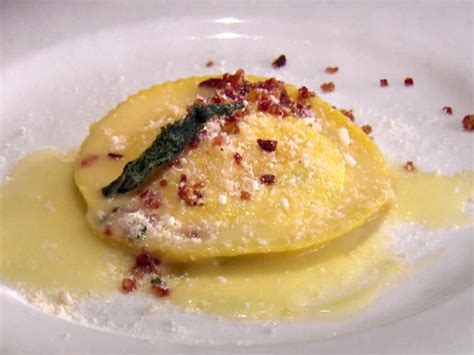 Raviolo Al Uovo Recipe Cooking Channel