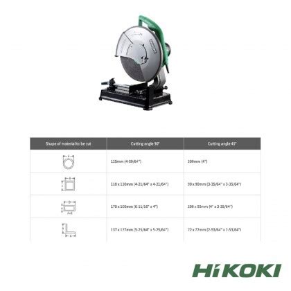 Hikoki Combo Cc Sta Mm High Speed Cut Off Machine G Ss