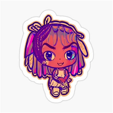 "PURPLE ANIME PFP 1" Sticker for Sale by MoorCT522 | Redbubble