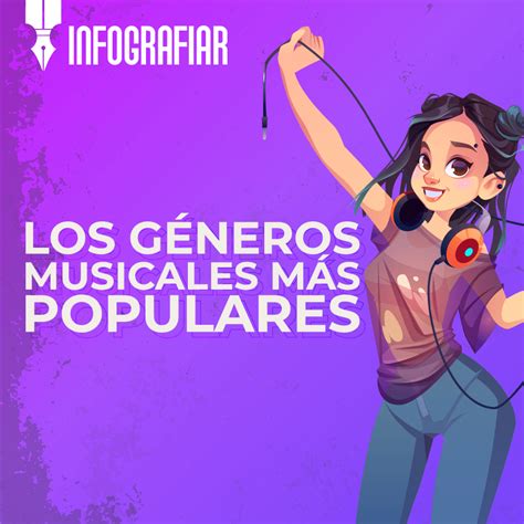 Los G Neros Musicales M S Populares Infografiar