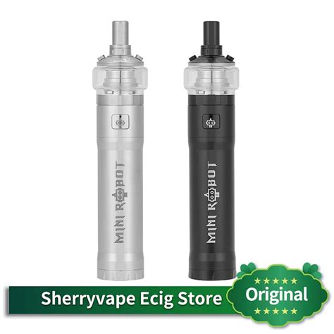 Original Steam Crave Mini Robot Combo Mtl Vv Kit Powered By Single