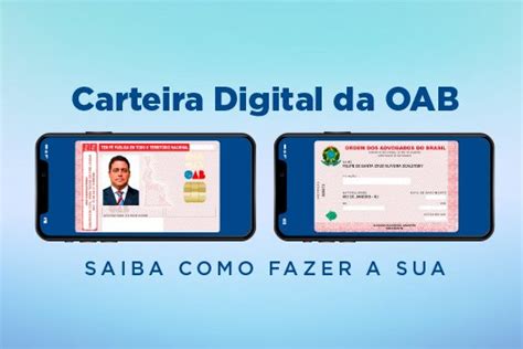 Carteira Da Oab Frente E Verso - OAB : Carteira Digital da OAB: saiba como fazer a sua
