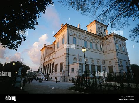 Galleria Borghese Rome Italy Stock Photo - Alamy