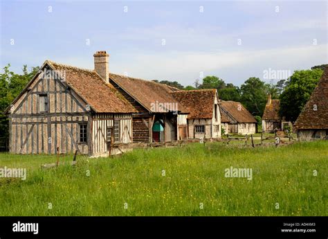 Medieval farm Loire France Stock Photo - Alamy