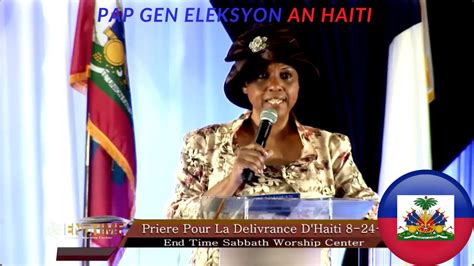 Pap Gen Eleksyon An Haiti Reflection Par Sr Junon Brutus Aout