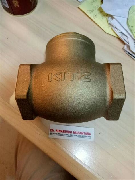 Jual Check Valve Kitz Inch Kuningan Di Lapak Sinarindo Nusantara Kiky