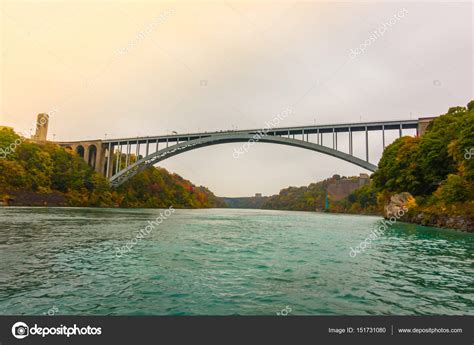 Rainbow Bridge Niagara Falls Sunrise Stock Photo by ©jannystockphoto ...