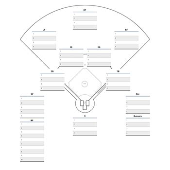 Baseball Depth Chart Template: Streamline Your Team Management - baseproz