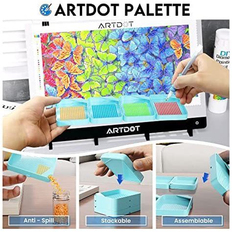 ARTDOT 5D Diamond Painting Set für Erwachsene lizenzierte Vollbohrer