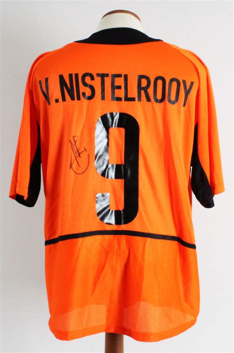 Ruud van Nistelrooy Signed Team Netherlands Jersey – COA JSA ...