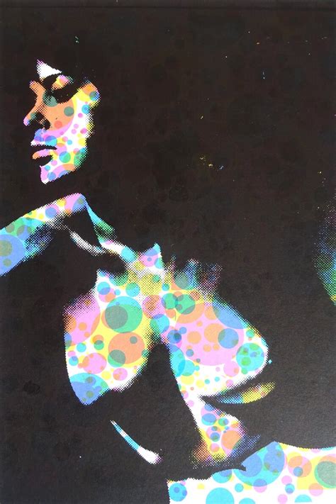 Female Figure 2 Popart 4 Colour Screenprint Etsy