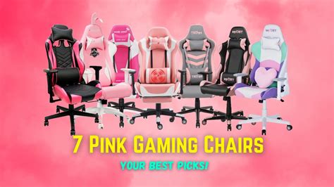 7 Pink Gaming Chairs You Should Consider - Musicella