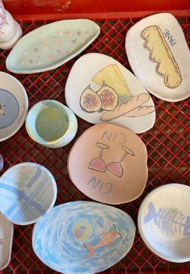 Ceramic Painting Workshop Clay Soirée Melbourne Ts Classbento