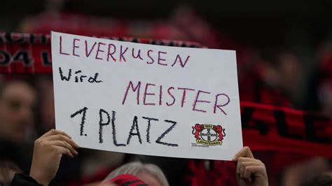 So Wird Bayer Leverkusen Am Wochenende Deutscher Meister