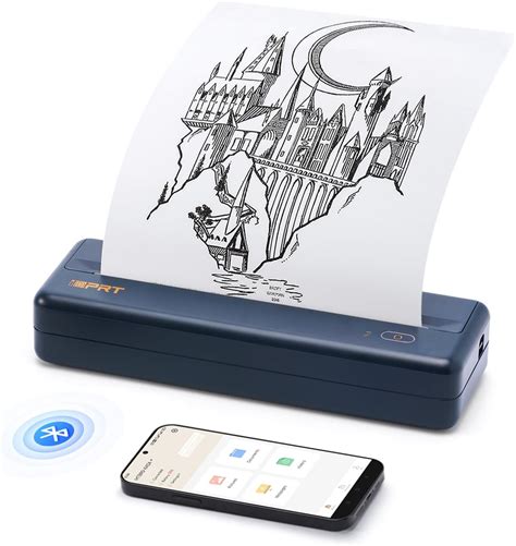 Amazon Idprt Mt Portable Wireless Printer With Thermal A