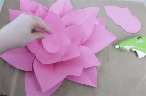 Como Hacer Flores De Papel Gigantes Tutorial Paso A Paso Tuto Images