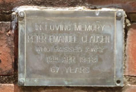 Peter Emanuel Clausen Find A Grave Memorial