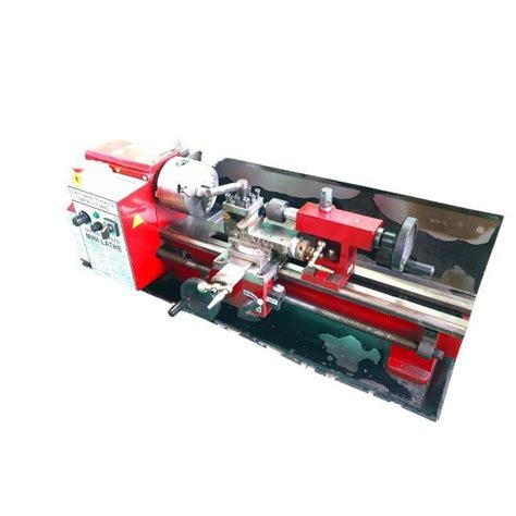 中古品YANGZHOU VARIABLE SPEED MINI LATHE 無段変速小型旋盤 CJ0618A 550W 卓上旋盤 MINI