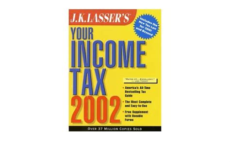 Ppt Kindle Online Pdf J K Lasser S Your Income Tax 2002 Unlimited