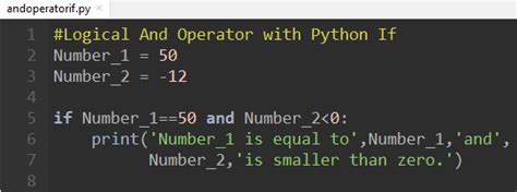 How To Use And Operator In Python If Its Linux FOSS