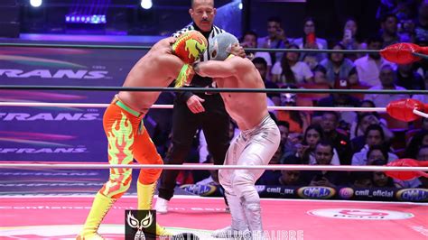 Viernes Cmll Diamond Vs Fuego Match Rel Mpago Youtube