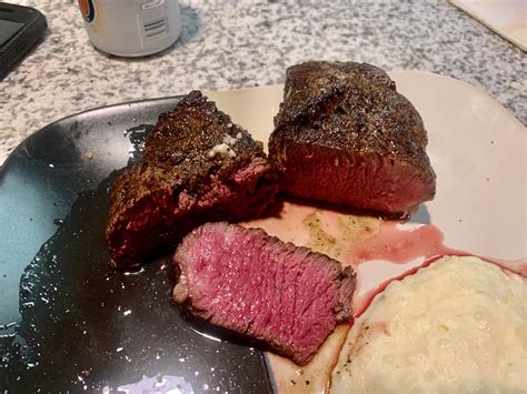 Beef Tenderloin At Seared On Ripping Hot Cast Iron I Love My