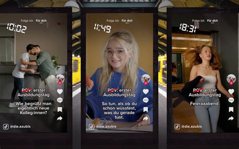 Kampagne Kombi Von Tiktok Und Dooh Erreicht Azubis Invidis