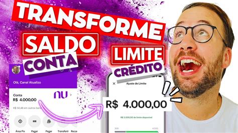 TRANSFORMAR o SALDO da CONTA em LIMITE de CRÉDITO NUBANK YouTube