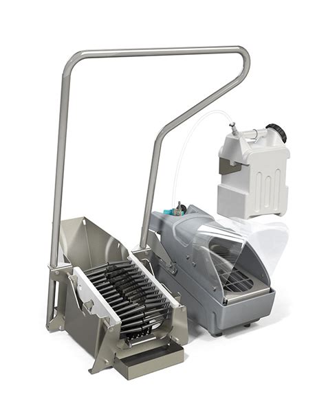 Footwear Sanitizing Unit With Boot Scrubber Foamit Manufacturer Of