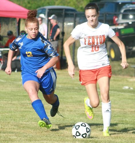 Fenton Girls Soccer Captures District Title Defeats Kearsley Sports