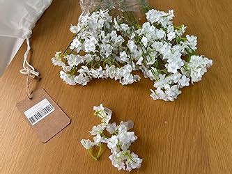 Ahsado Pcs Babys Breath Artificial Flowers Gypsophila Real Touch