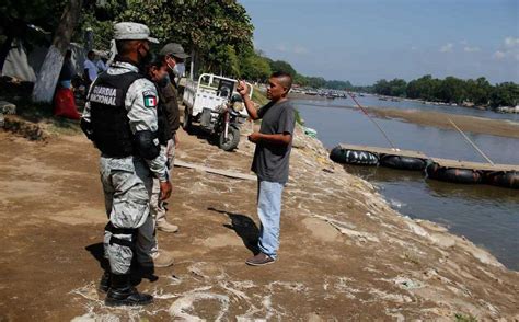 Por Caravana Migrante M Xico Refuerza Seguridad En Frontera Sur