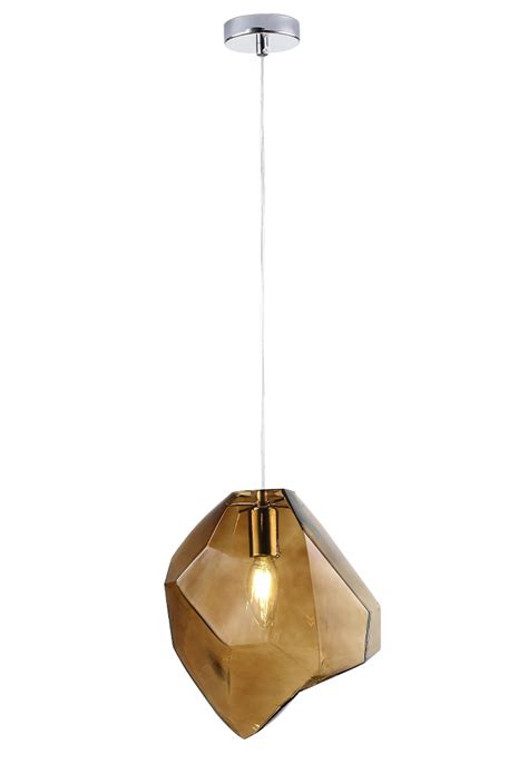 Подвесной светильник Crystal Lux NUESTRO SP1 CHROME/BROWN - купить в ...