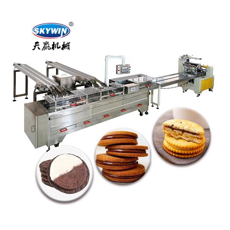 Biscuits And Cookies Making Machine And Packaging Automatic Biscuit