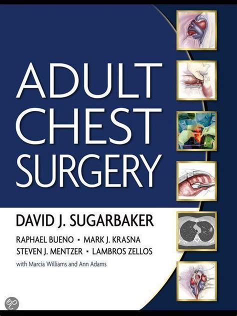 Adult Chest Surgery Ebook David Sugarbaker 2370005172889 Boeken