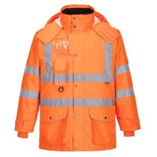 Portwest Rt Orr Xl High Visibility In Traffic Ris Orange Jacket