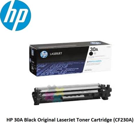 Hp 30a Black Original Laserjet Toner Cartridge Cf230a