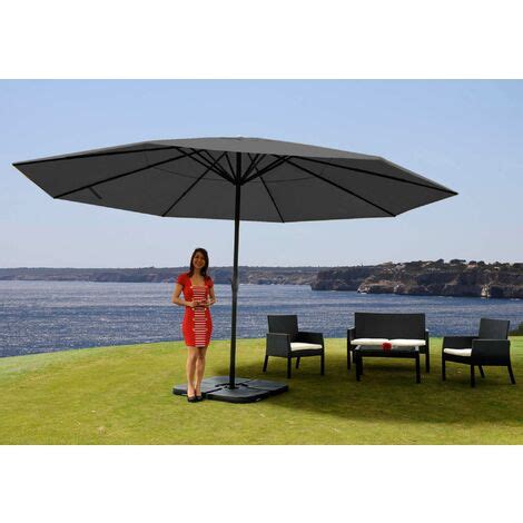 Parasol Meran Pro Parasol Pour March Sans Volants M Polyester Alu