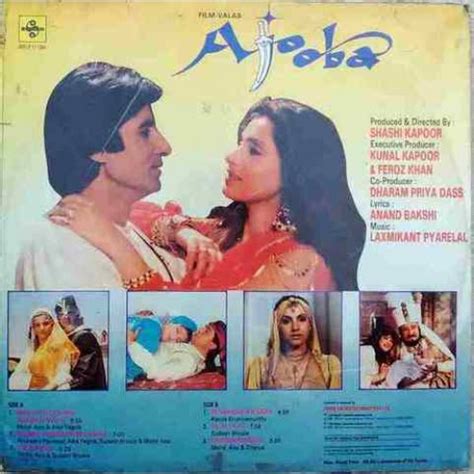 Ajooba Shflp Bollywood Movie Lp Vinyl Record Amitabh Bachchan