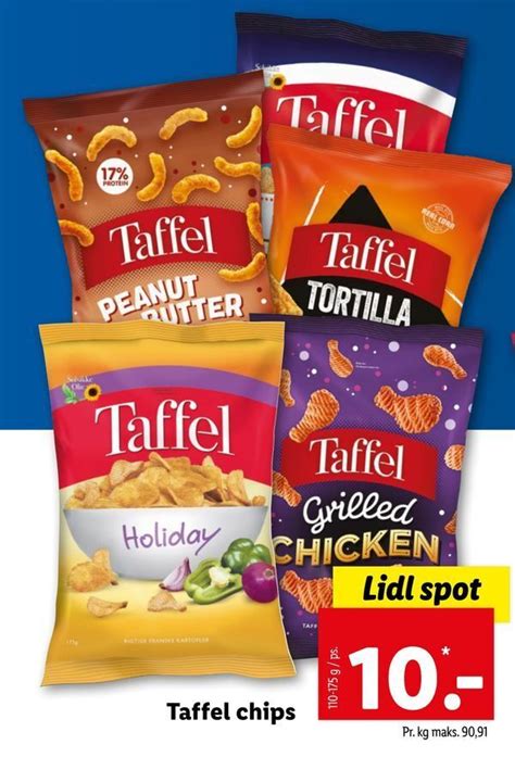 Taffel Chips Tilbud Hos Lidl