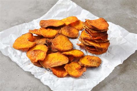 Chips De Batata Doce Assado Tempero Alternativo