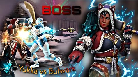 Yukka Vs Jack Bulwark Boss Shadow Fight Arena Youtube