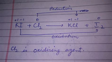 Fe O Fe O Which Is The Oxidising Agent In The Above Reaction