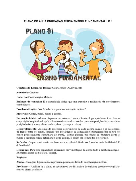 Plano De Aula Educação Física Ensino Fundamental I E Ii | Voleibol ...