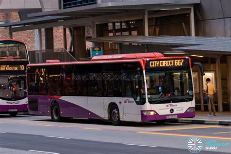 City Direct 667 SBS Transit Mercedes Benz Citaro SBS6835U Land