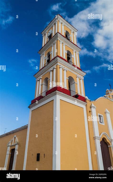 San Juan Bautista Church Tower In Remedios Cuba Stock Photo Alamy