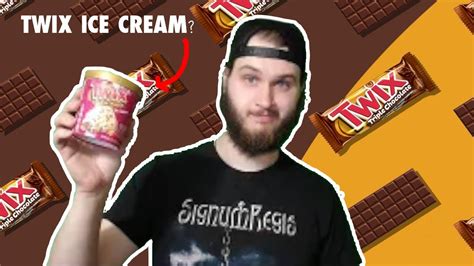 Twix Cookie Dough Ice Cream Review Youtube