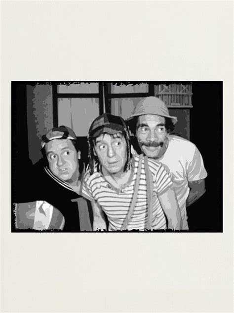 Lámina fotográfica El Chavo del Ocho Don Ramón Quico Chaves