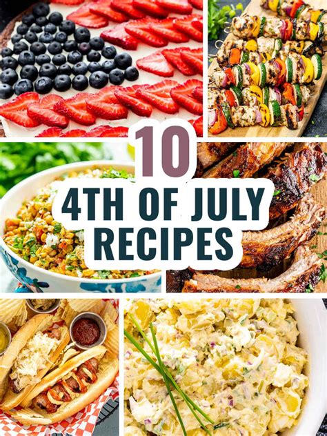 10 All-American Recipes for Your Fourth of July Bash - Jo Cooks