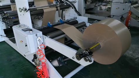 Lsd 400b Lst 4700 Automatic High Speed Flexo Printing Paper Bag Making Machine Youtube